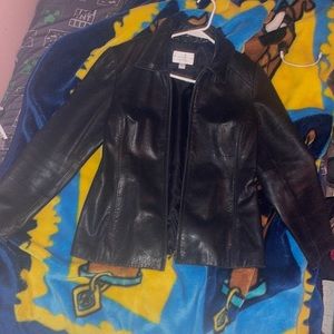 vintage 90s pleather jacket